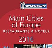 Gwiazdki Michelin - Czerwony Przewodnik Main Cities of Europe 2016